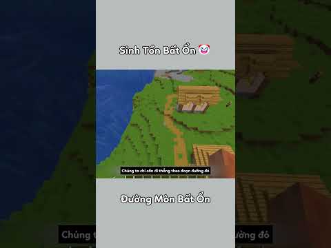 Sinh Tồn Bất Ổn 🤡 ( Tập 1779 ) : Đường Mòn Bất Ổn #shorts #minecraft