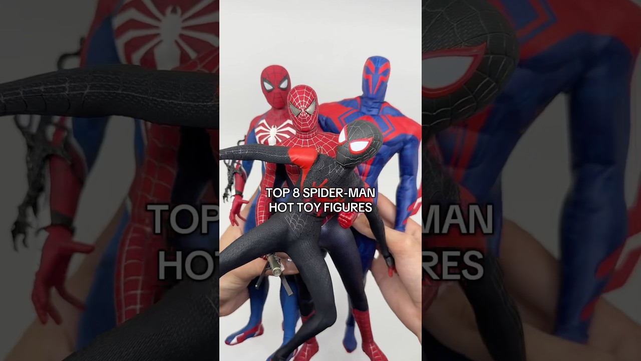 SPIDER-MAN FIGURE RANKING 😳🔥 #shorts #spiderman #toys #ranking #hottoys #actionfigures #ytshorts