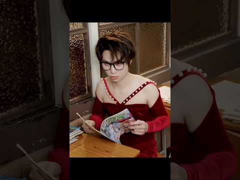 क्रश का गिफ्ट 😝 ~ Chinese Hindi Drama । #chinesedrama #kpop #short