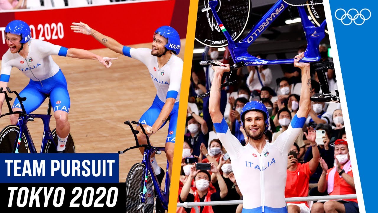 Italy Breaks World Record in Men's Team Pursuit at Tokyo 2020 🚴‍♂️