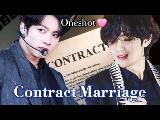 🔥 Taekook Contract Marriage: A Romantic One-Shot Love Story