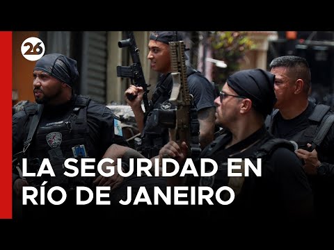 🚨CANAL 26 EN RÍO DE JANEIRO: El impacto de la GUERRA NARCO y la necesidad de REFUERZOS de seguridad