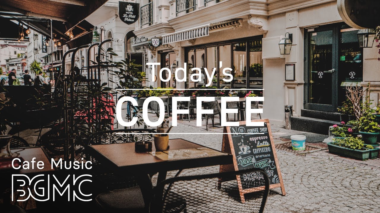 Relaxing Coffee Shop Jazz Music ☕️ Piano & Guitar Instrumentals for Study & Work