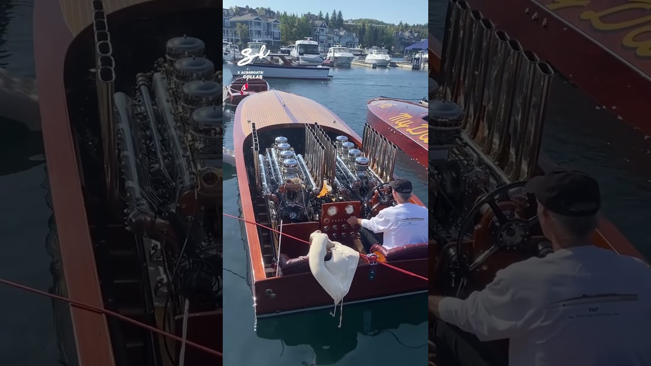 Twin V16 Engines Roar to Life 🔥