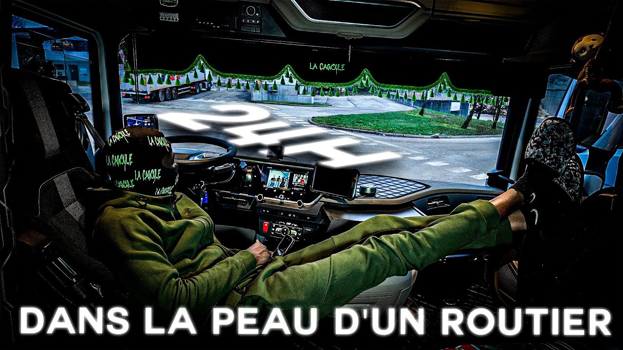 24H dans la vie d’un routier 🚛