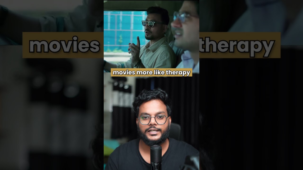 indian movies more like therapy!