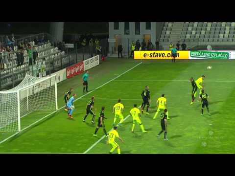 34. krog: Koper - Olimpija 1:1 ; Prva liga Telekom Slovenije 2016/17