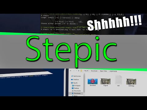 Image Stegronagraphy With Stepic "Python3"