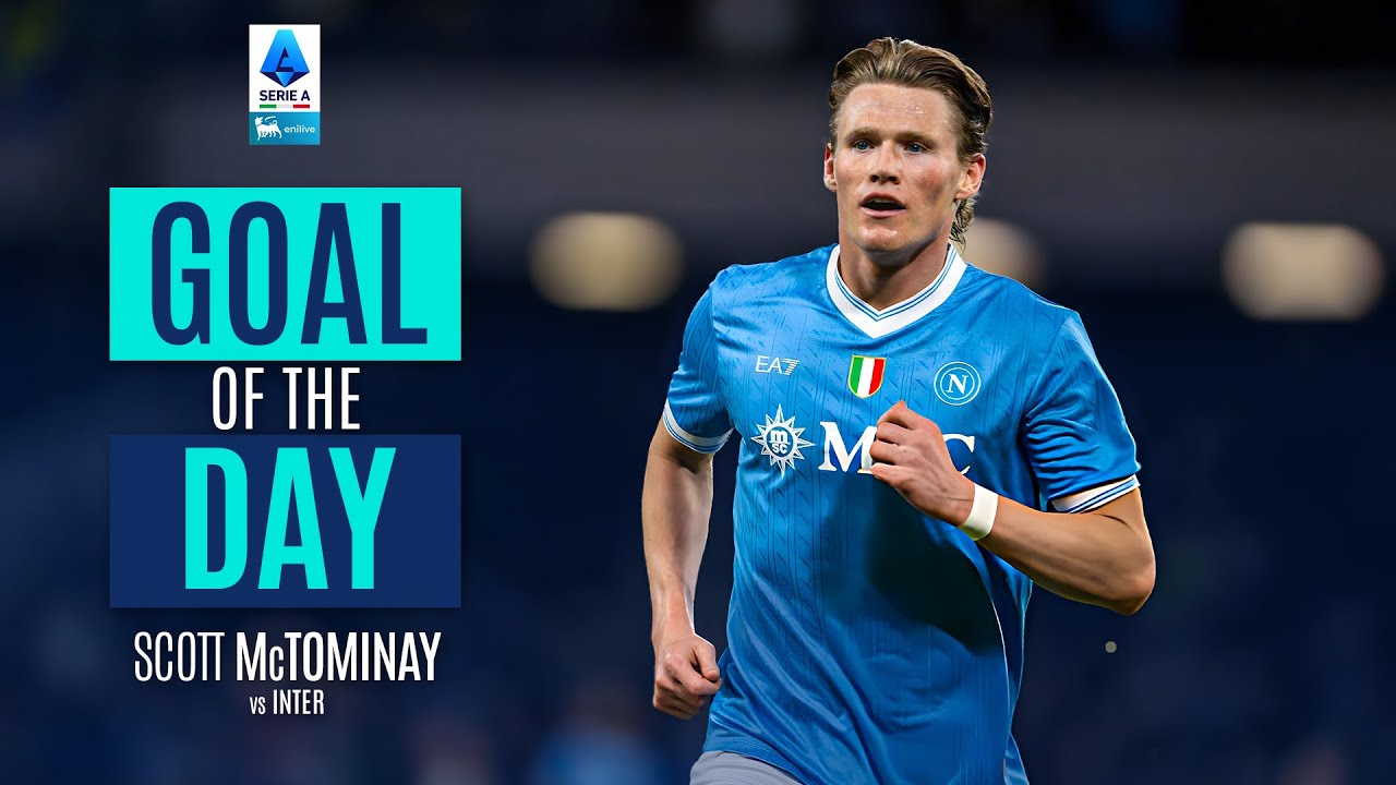 Epic Slow-Mo Goal by McTominay in Napoli-Inter Clash ⚽️ | Serie A 2025/26 Goal of the Day
