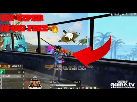 HH VIPER WITH DOUBLE SNIPER || BEST USE OF GRENADE || ESPORT MOMENTS