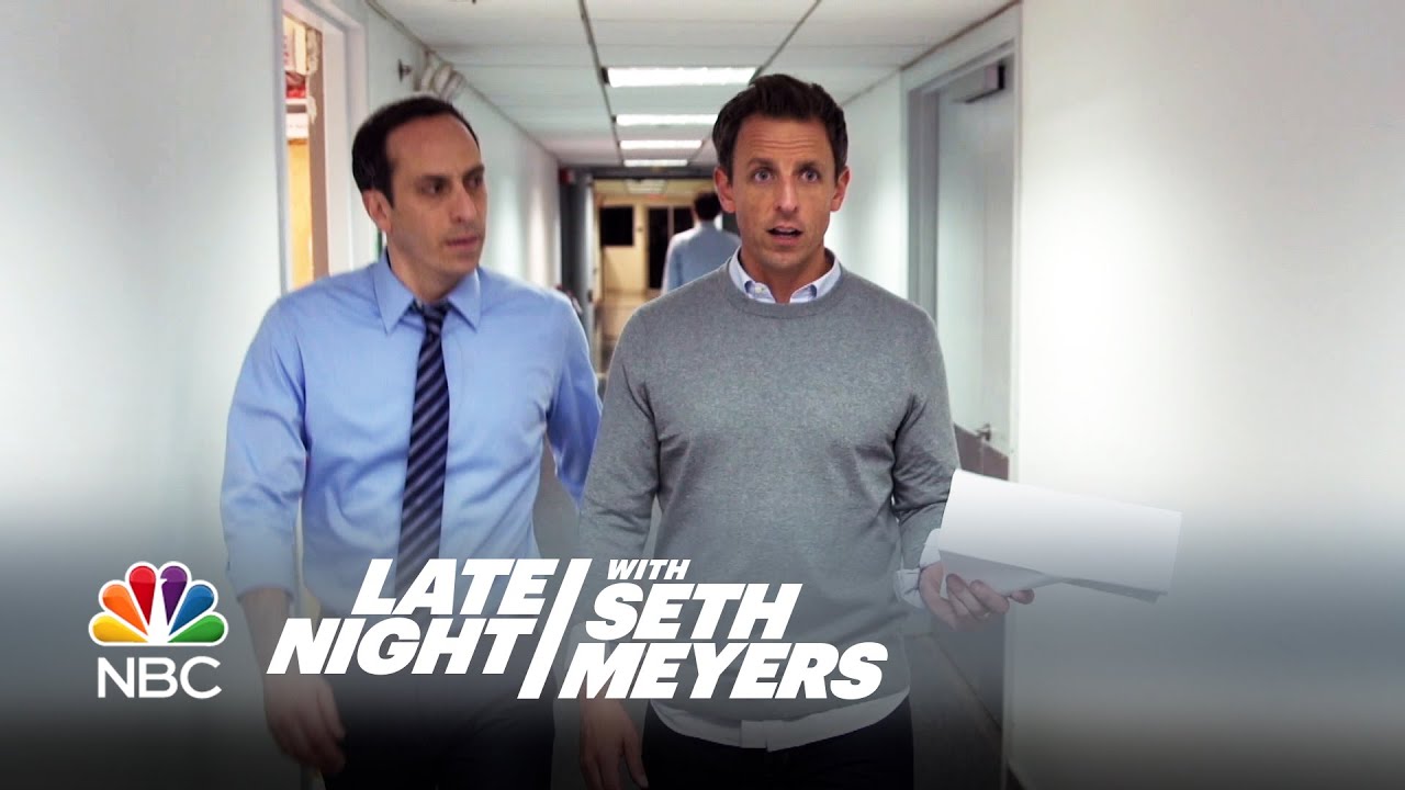 Sorkin Sketch on Late Night with Seth Meyers 🎬