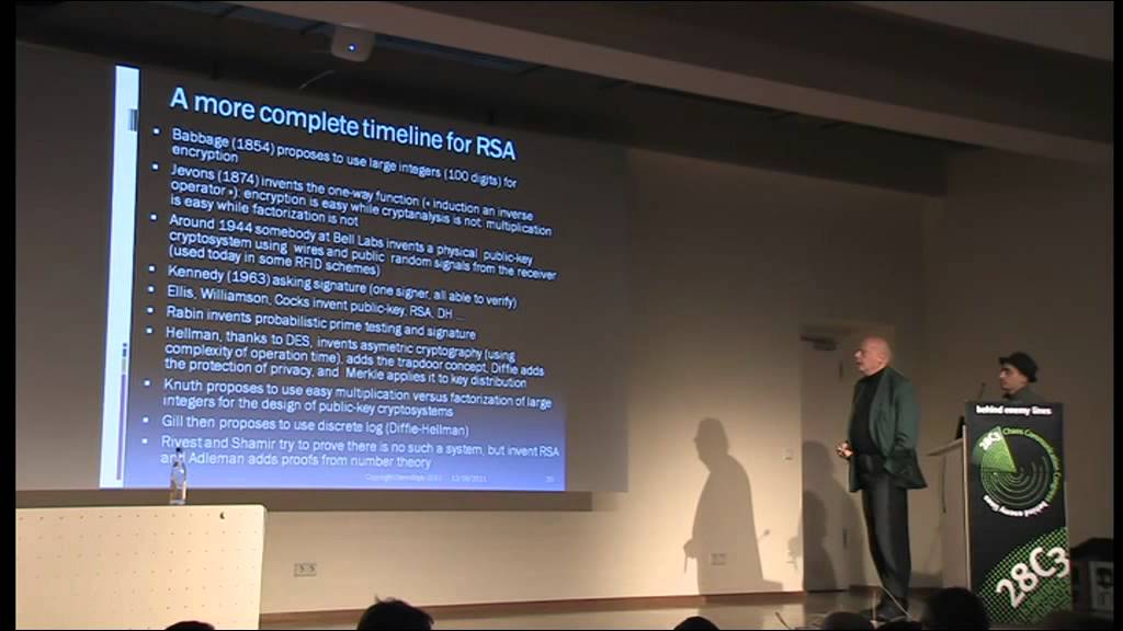 28C3: Unlocking the Future of Cryptology – Which 3-Letter Algorithms Could Sink Us? 🚢