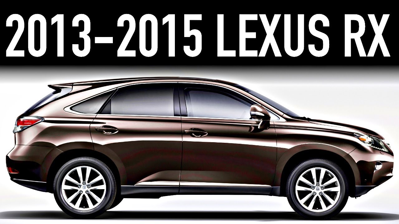 2013-2015 Lexus RX 350: A Top Used SUV Choice 🚗