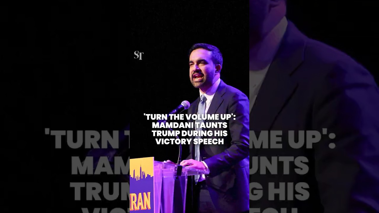 Zohran Mamdani Addresses Donald Trump During NYC Mayoral Victory Speech