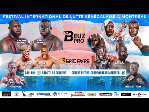 🔴Direct - MONTREAL Amanekh vs Coach Bakary, Boucher - Badou Zaky, F2F Modou Lô - Sa Thiès, Ada Fass