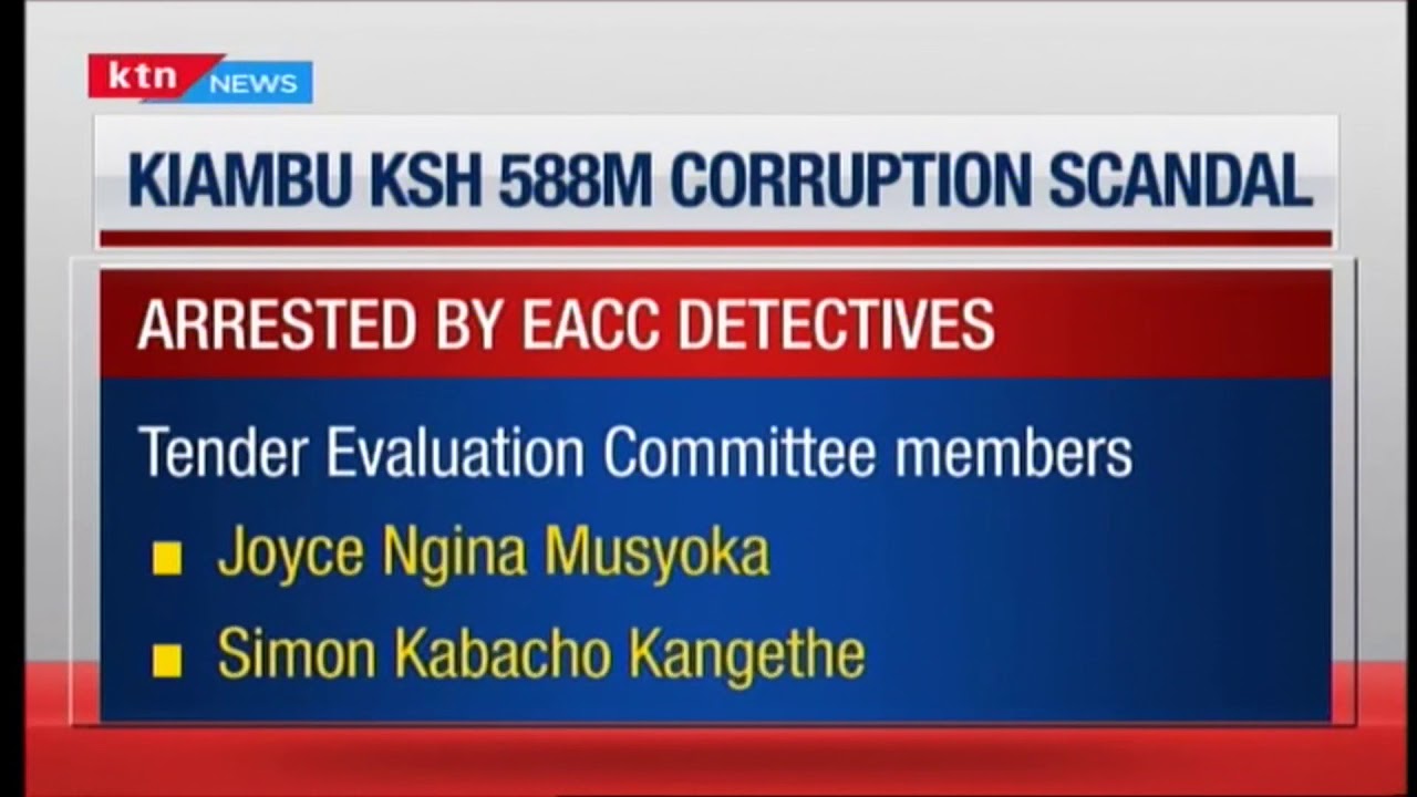Kiambu Graft Probe: The Ksh 588 million corruption scandal