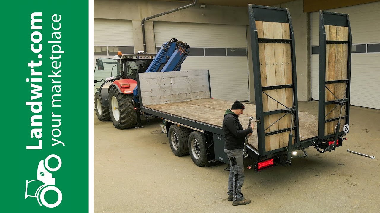 Selbstgebauter Tieflader: So bauten Tobias & Manuel Pöcherstorfer ihren eigenen Transporter 🚜