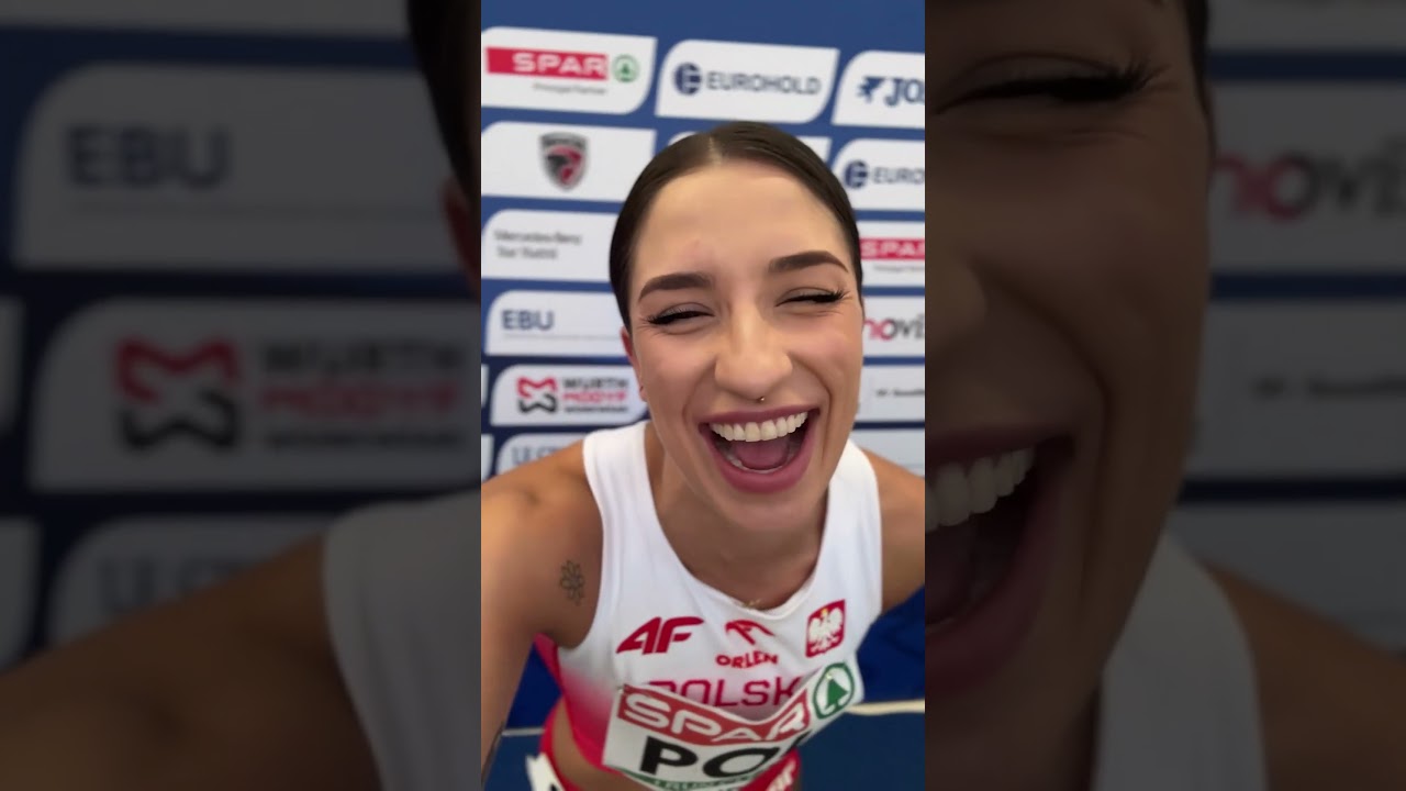 Ewa Swoboda na Śląskim – Wielka Trybuna Gotowa! 🏟️ #SHORTS
