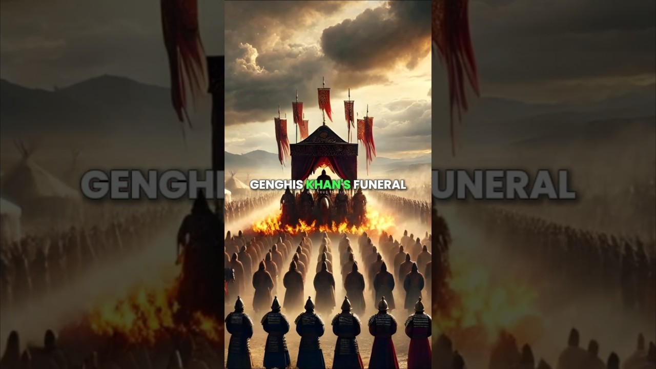 Uncovering the Dark Secrets of Genghis Khan's Mysterious Funeral 🕯️