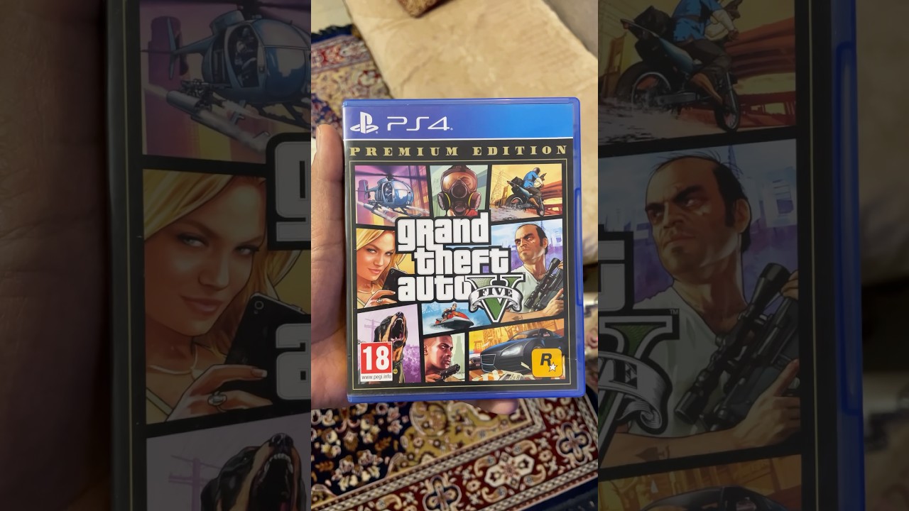 GTA5 on PS4 Slim Console 🎮