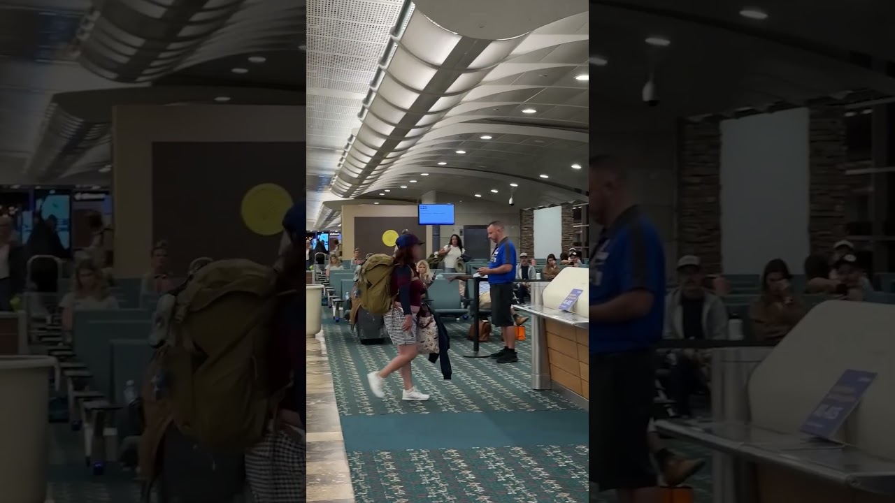 Passenger's Violent Outburst at Orlando Airport ✈️
