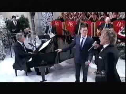 Rod Stewart & Michael Bublé Live Winter Wonderland ❄️