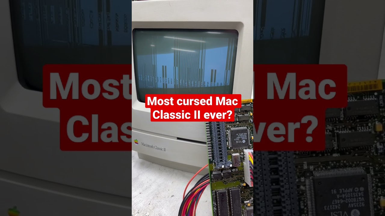 Can You Fix This Cursed Vintage Mac Classic II? π₯οΈ