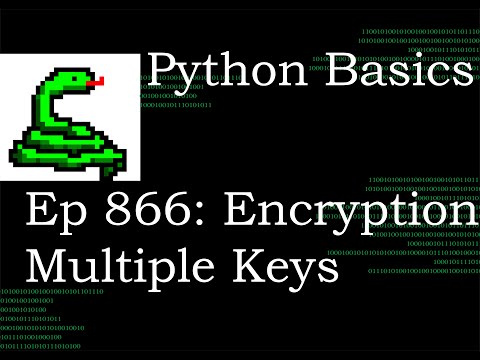 Python Basics Tutorial Cryptography MultiFernet Object || Data Encryption