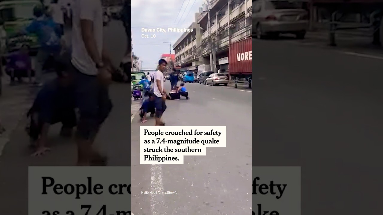 Severe 7.4 Magnitude Earthquake Hits Mindanao, Philippines 🌊