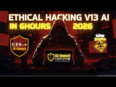 CEH v13 AI: Master Ethical Hacking in 2026 🔐