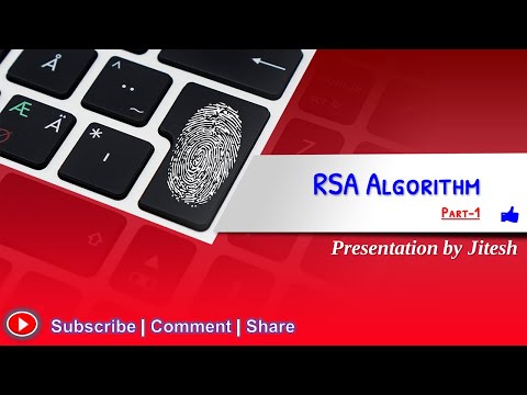 Day-13 # Assymetric Key Cryptography || RSA Algorithm Part-1 by Jitesh 2020