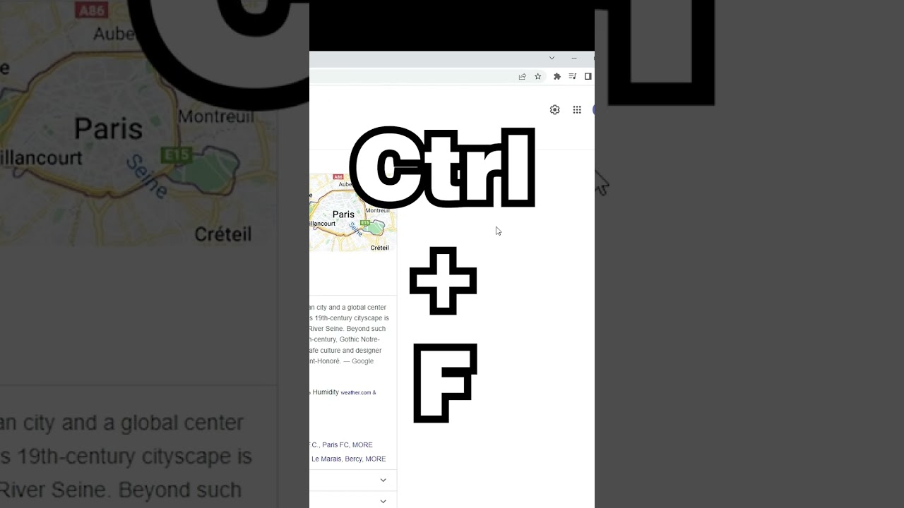 Open Find in Chrome with Keyboard Shortcut 🔍