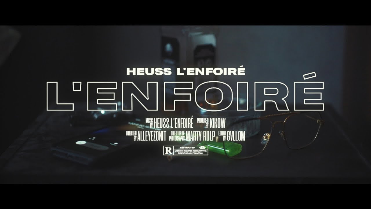 Heuss L'enfoiré - L'enfoiré 🎶 Découvrez son clip officiel et son nouvel album « Chef d'Orchestre »