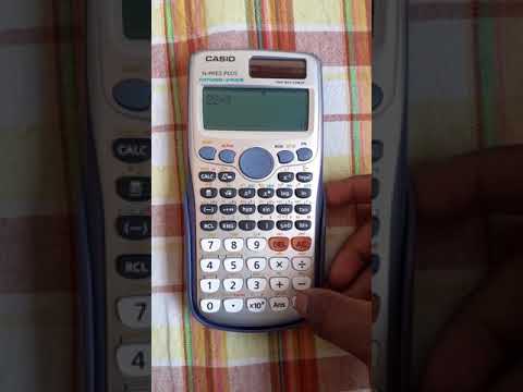 Obtaining a fraction instead of obtaining decimal number in fx-991ES PLUS calculator