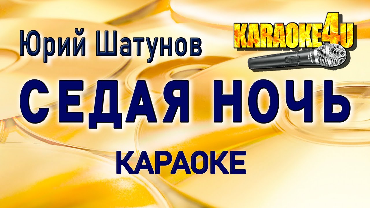Юрий Шатунов — Ласковый Май | Седая ночь | Караоке 🎤