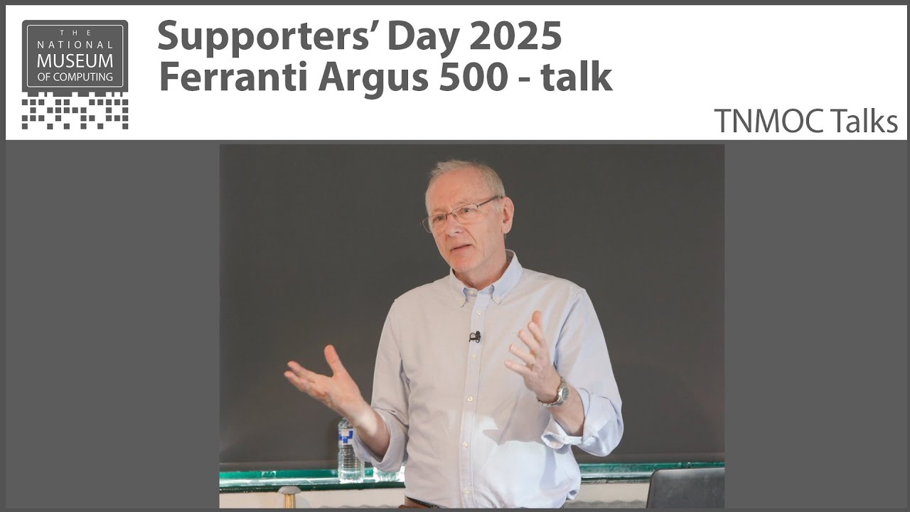 The computer that ran a nuclear power station  | Ferranti Argus 500 | TNMOC Talks