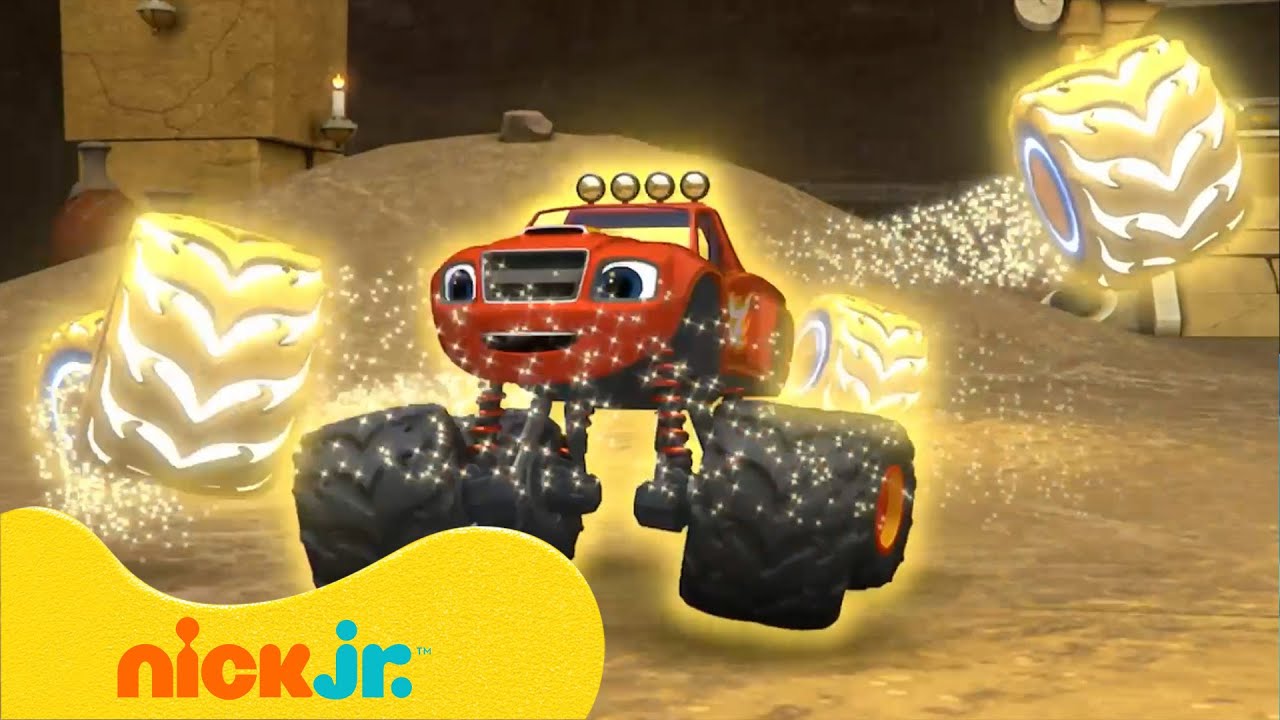 Blaze Discovers Amazing SUPER Wheels in Hidden Cave! 🚗✨ | Blaze and the Monster Machines