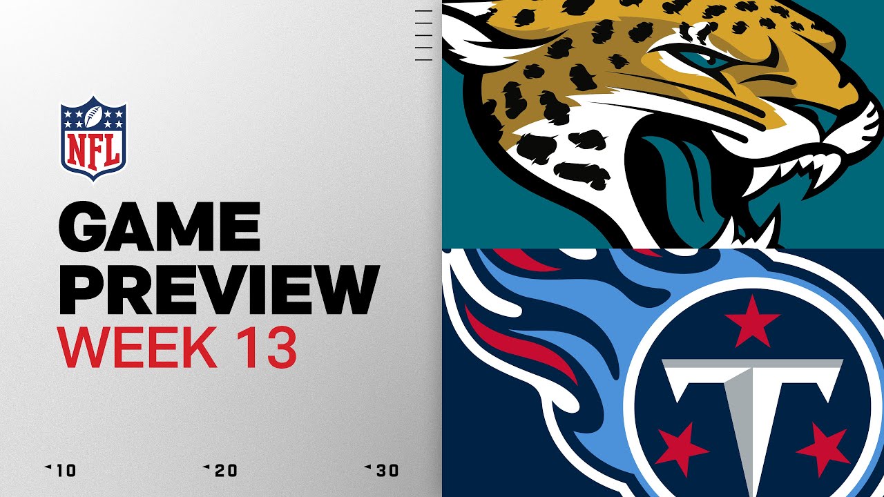 Jaguars vs Titans Week 13 Preview 🏈