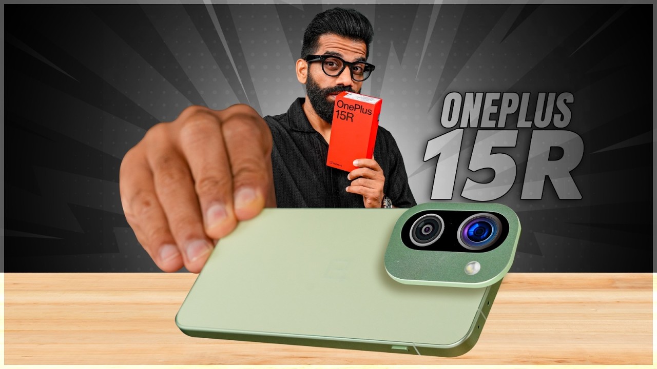OnePlus 15R Unboxing & First Look 🔥