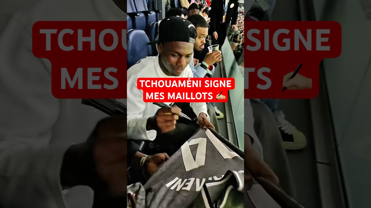 Merci Tchouaméni t’es un crack 🫶🏼 #tchouameni #realmadrid #footballvideo