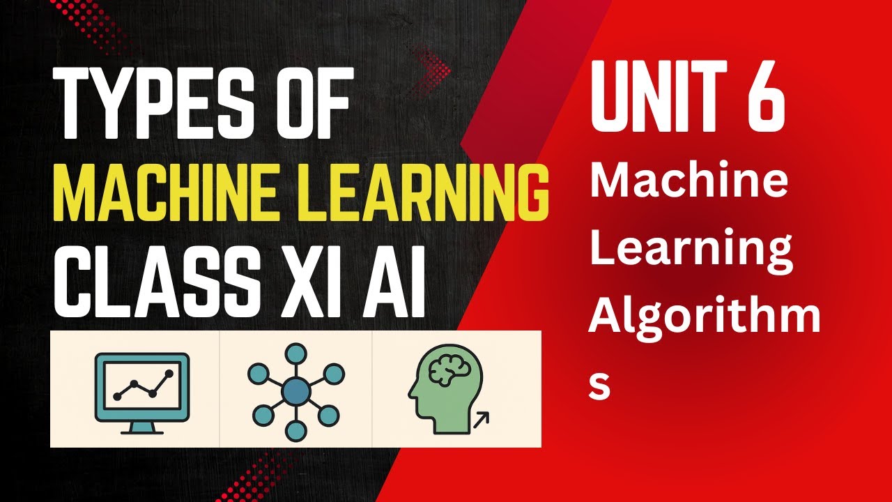 CBSE Class 11 AI: Machine Learning Algorithms & Types 📚