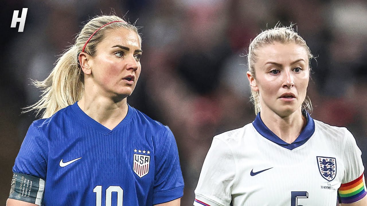 USA vs England: Best Moments & Goals | Women's Friendly β½