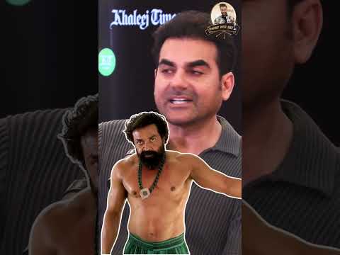 Arbaaz Khan comments on Bobby Deol's viral role in Animal