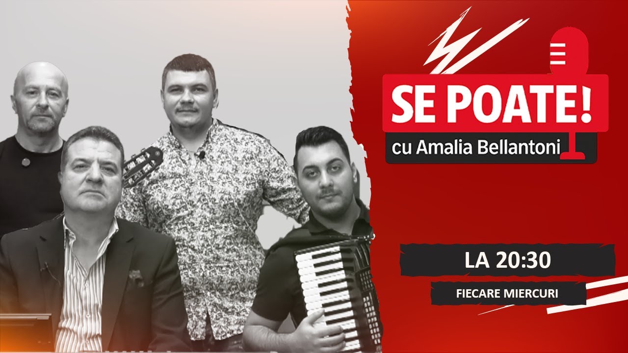 SE POATE! cu Amalia Bellantoni - Episodul 12: Povestea și Muzica Formației Alex de la Călărași 🎶