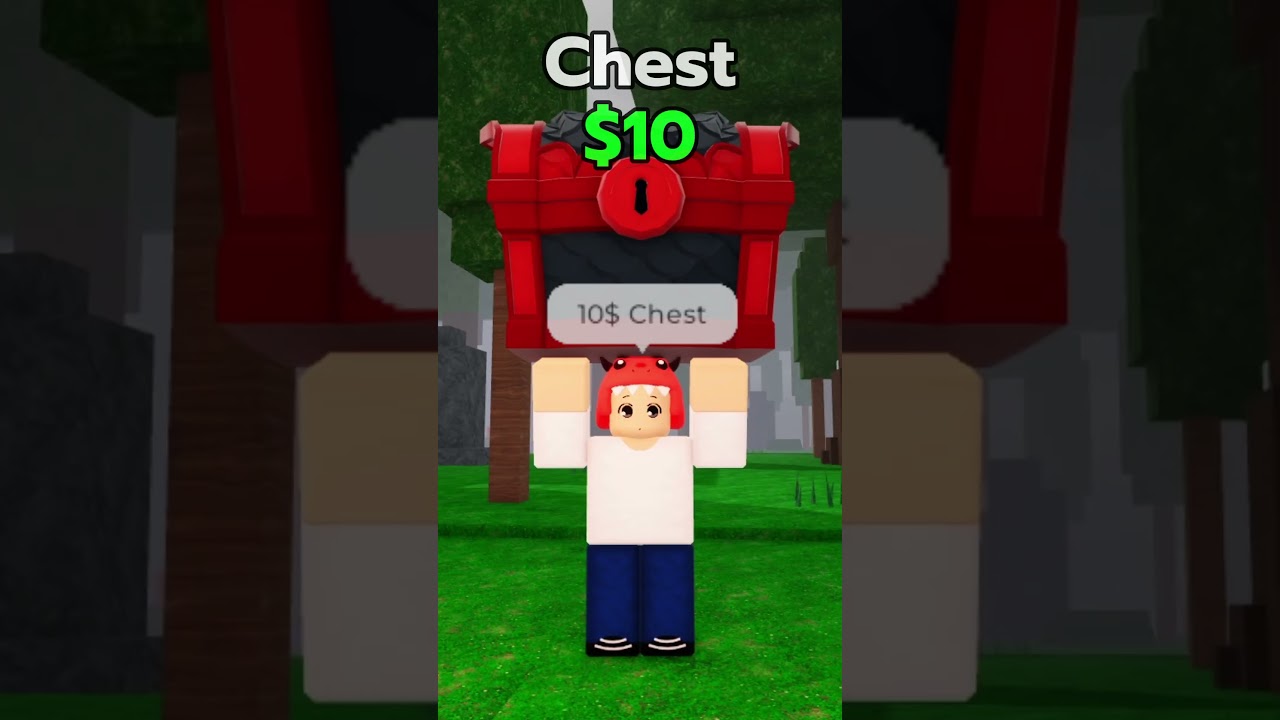 Chest $1 vs $100 in 99 Nights Forest ποΈ