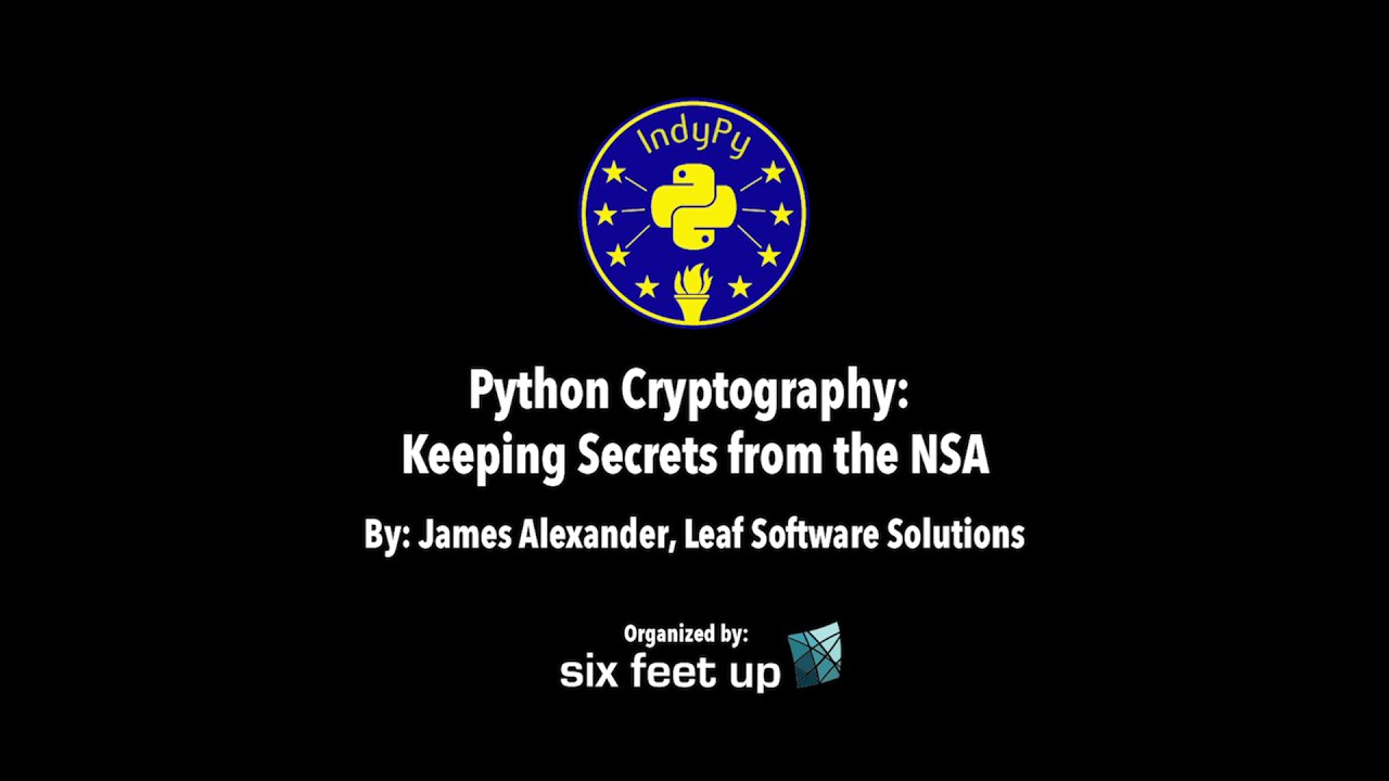 Master Python Cryptography: Protect Your Secrets from the NSA π