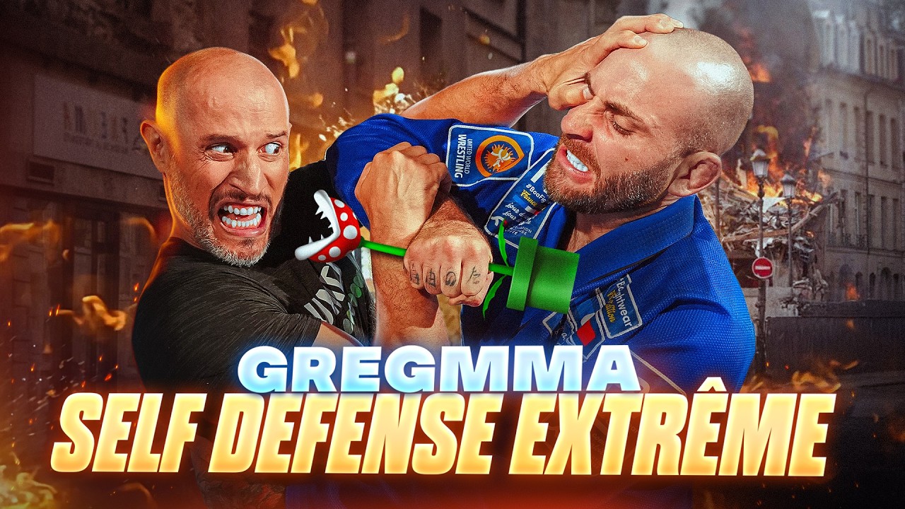 GregMMA : Démonstration de Self-Défense Ultra Réaliste face à Deux Aggressions au Couteau