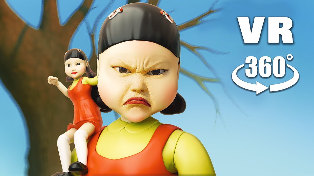 Squid Game 360° VR: Funny Horror Animation 😂