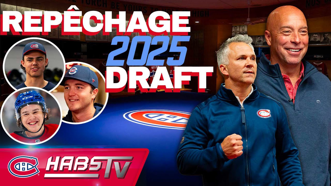 Canadiens' 2025 Draft Behind-the-Scenes 🎥