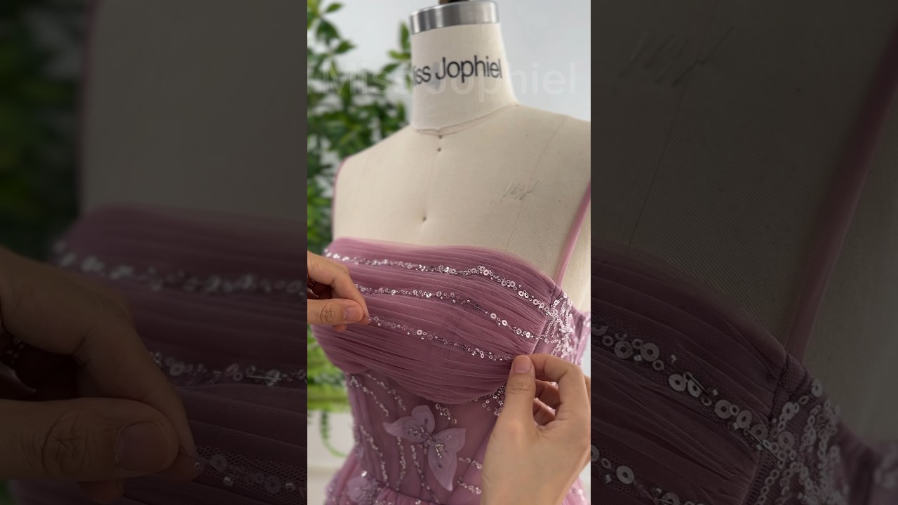 Dusty Pink 3D Butterfly Corset Midi Dress 🦋